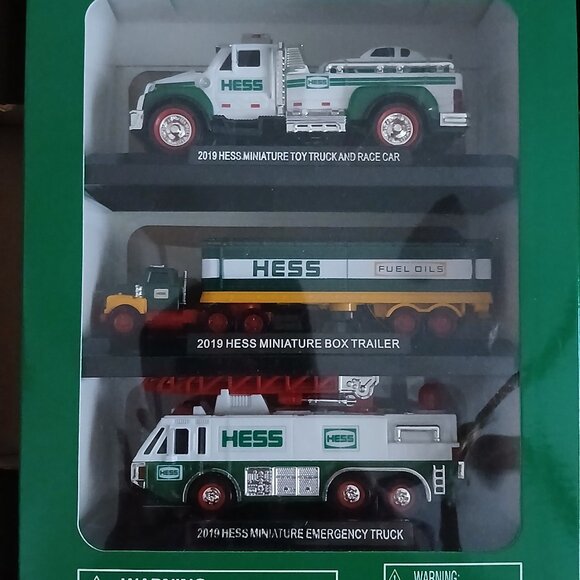 Hess mini truck collection 2019 MIB - Picture 1 of 3
